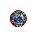 Póster ONE WORLD • ONE TEAM 30×40 – imagen 1