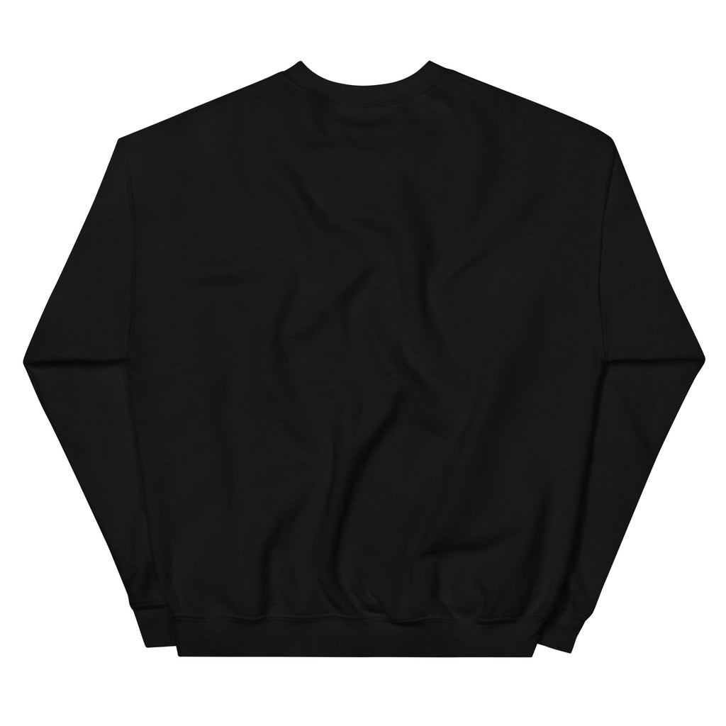 ONE WORLD • ONE TEAM Sweatshirt – Farbe Schwarz, Rückansicht