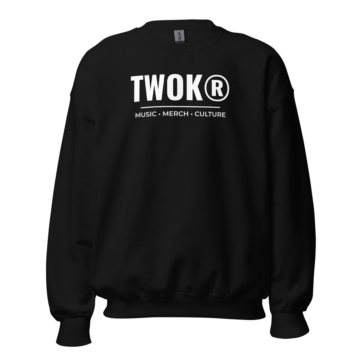 TWOK® Unisex Crewneck Sweatshirt front mockup