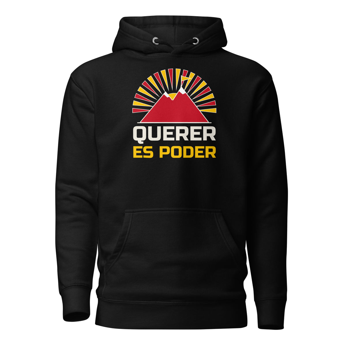 Sudadera «Querer es poder» – España – diseño original TWOK®, imagen 2 de 15