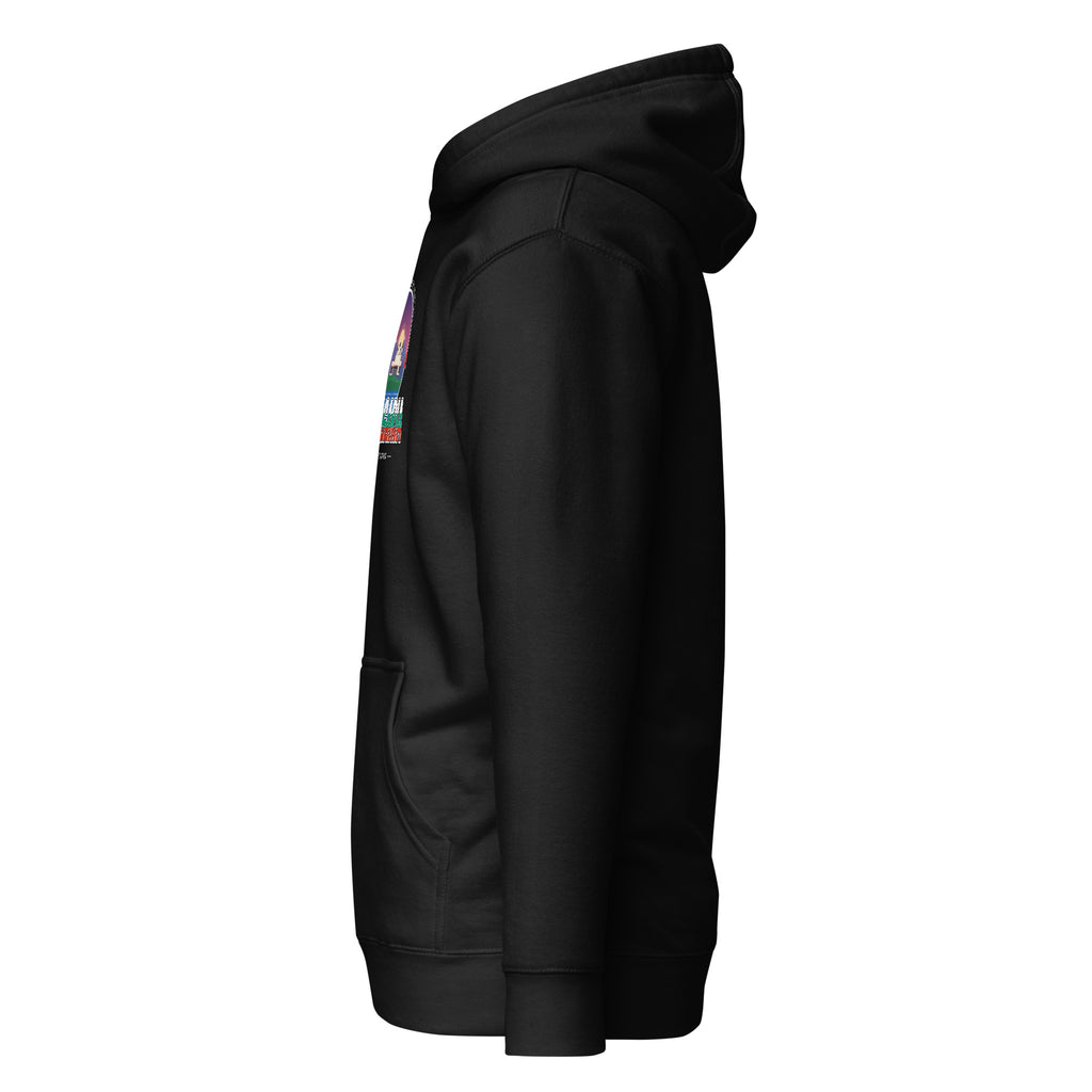 BULGARIA Travel Hoodie left view – illustrated Bulgaria travel design