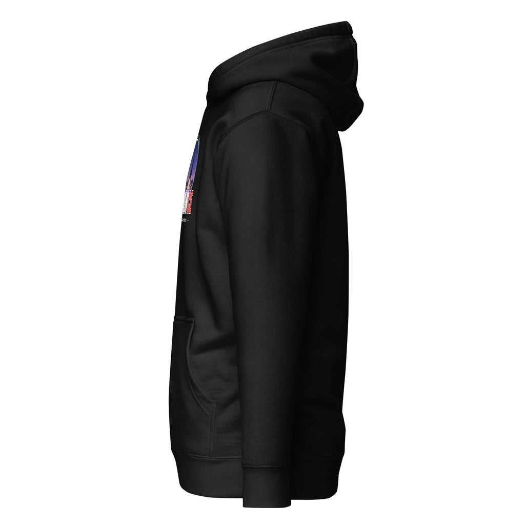 Sweat à capuche FRANCE – Paris & Provence, détail de l’impression