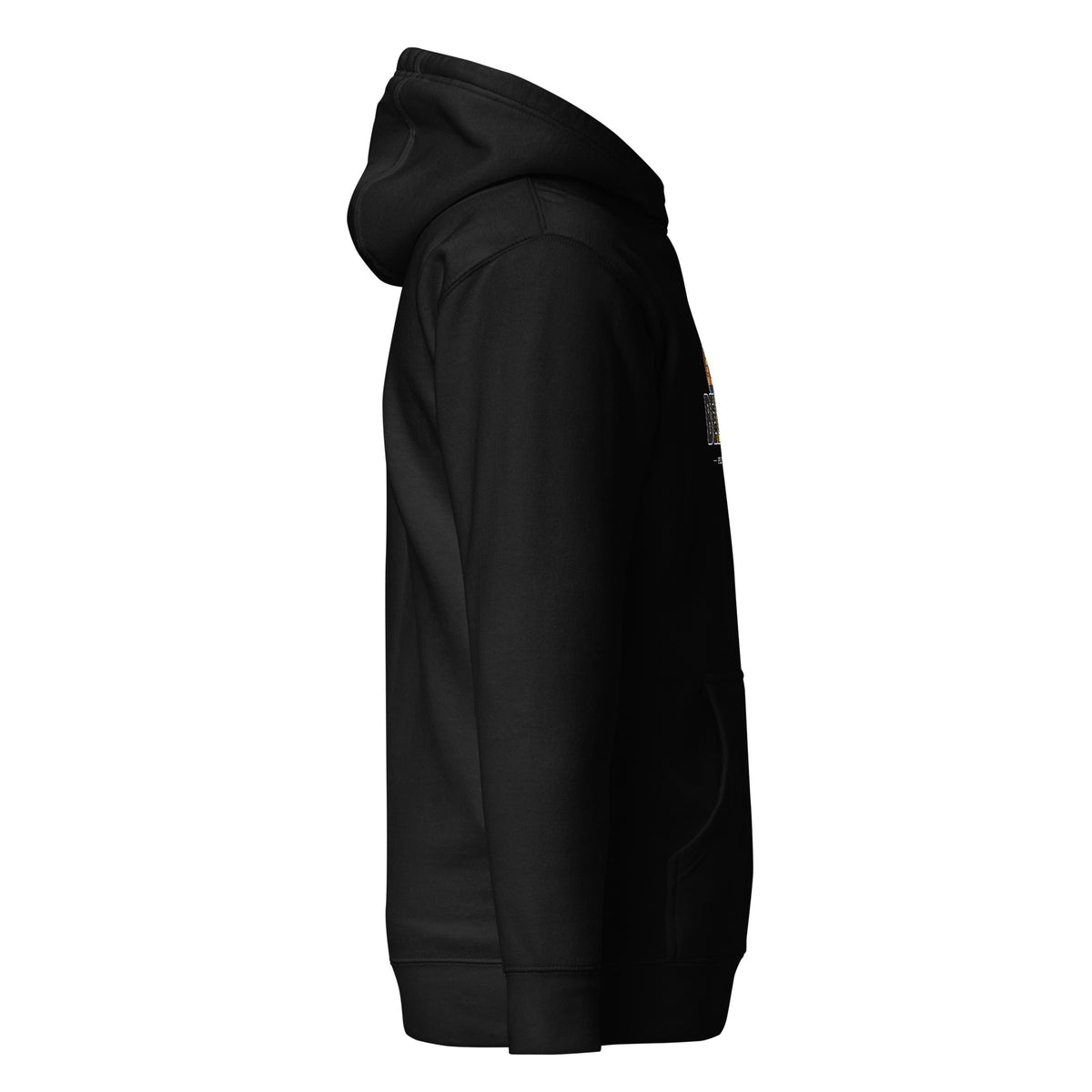Hoodie BELGIË – Brussel, Brugge & Gent, rechterkant