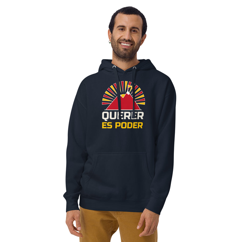 Sudadera «Querer es poder» – España – diseño original TWOK®, imagen 14 de 15