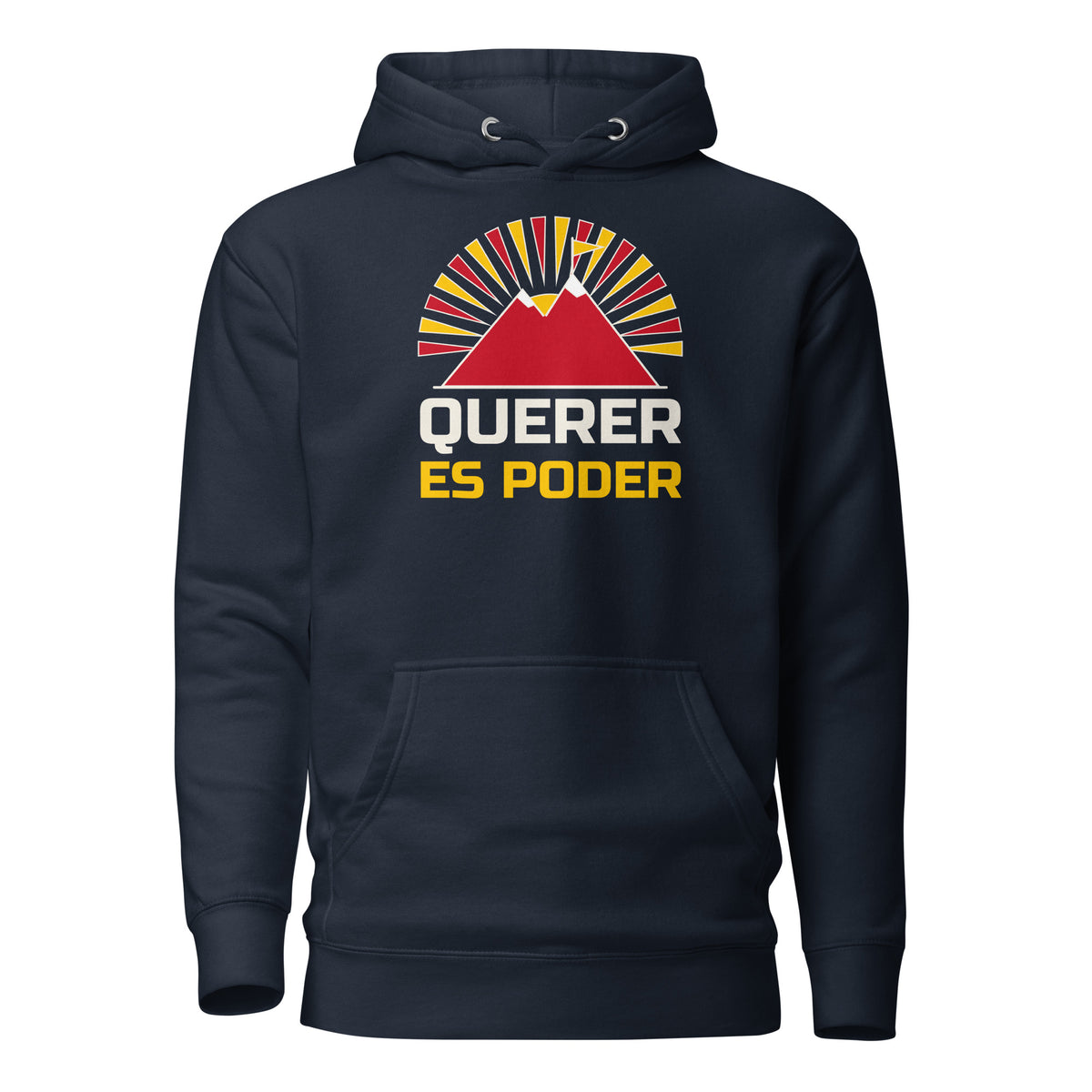 Sudadera «Querer es poder» – España – diseño original TWOK®, imagen 3 de 15