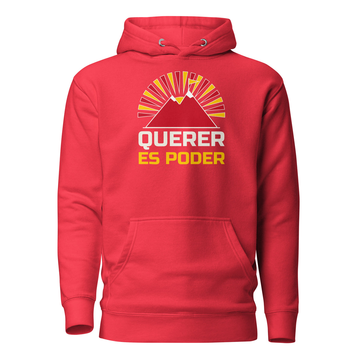 Sudadera «Querer es poder» – España – diseño original TWOK®, imagen 4 de 15