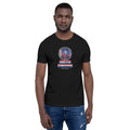 UNITED KINGDOM T-Shirt – London, Highlands & Coast in black, front with red, white and blue illustration