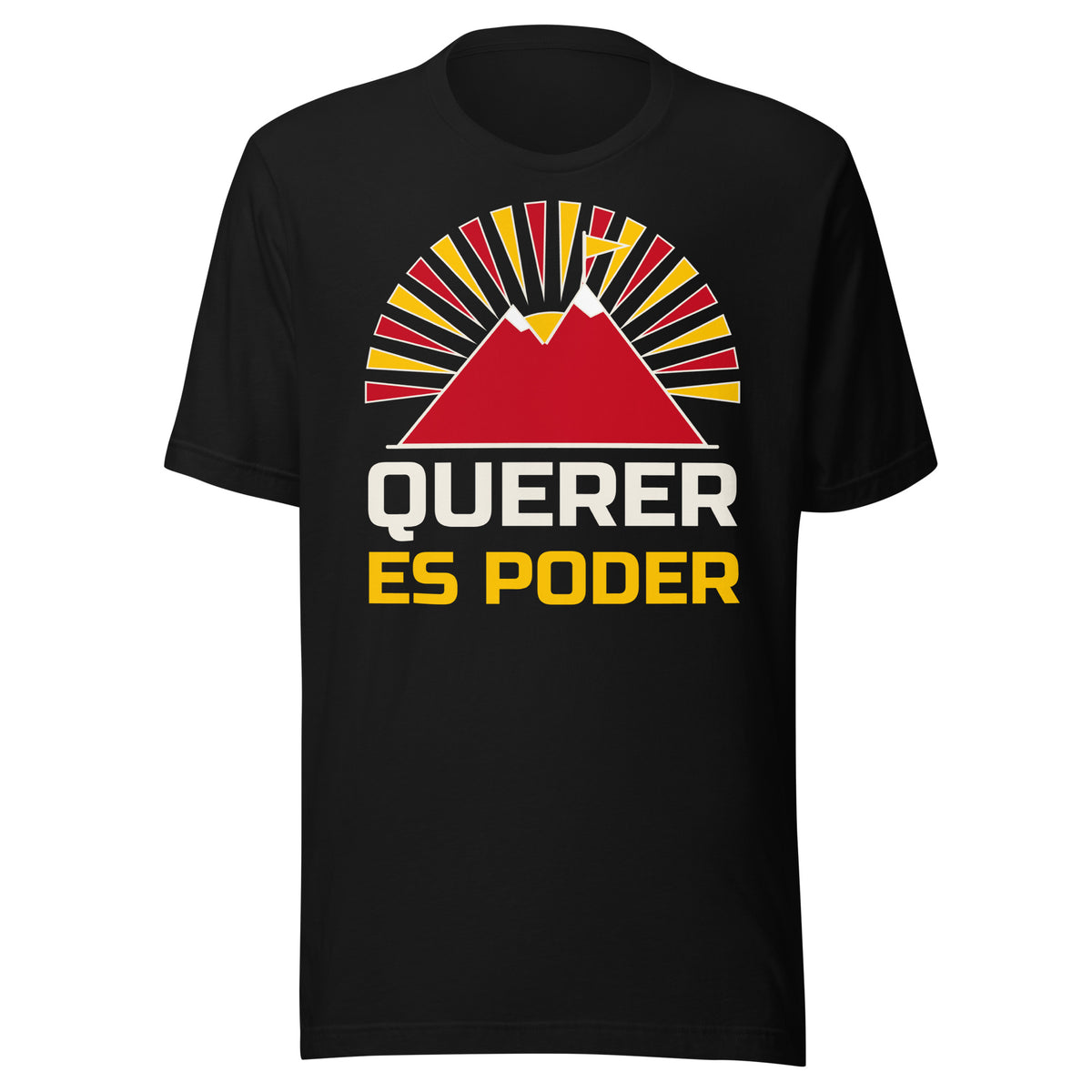 Camiseta «Querer es poder» – España – diseño original TWOK®, imagen 2 de 15