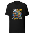 Bluzë unisex ONE GAME. 8 BILLION STYLES. – e zezë, pamje nga përpara
