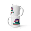 BULGARIA Travel Mug 11oz – Rila mountains, monastery, Rose Valley roses & Black Sea