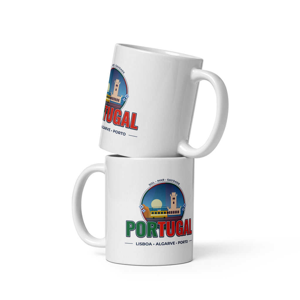 Caneca PORTUGAL – Lisboa, Porto e Algarve, outro lado